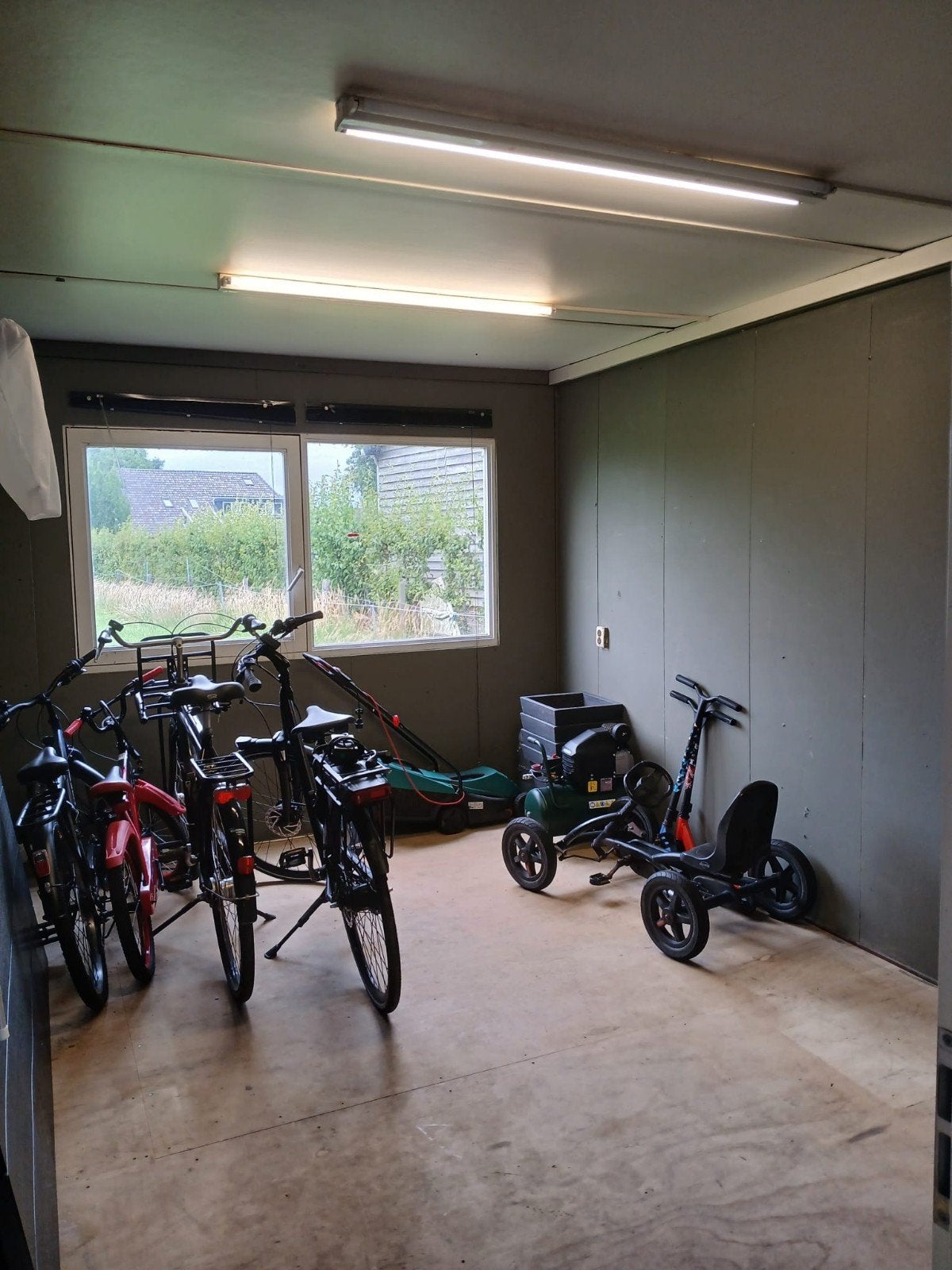 unit, opslag container, opslagcontainer, keet., Ophalen