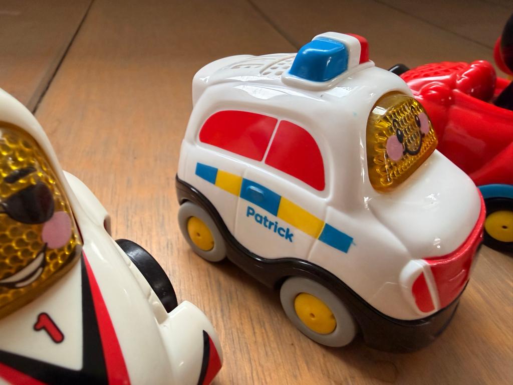 VTech Toet Toet Auto's set van 6 voertuigen, Ophalen of Verzenden, Gebruikt, 2 tot 4 jaar
