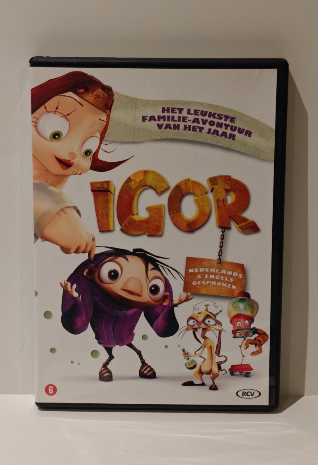 Igor - Het leukste familie-avontuur van het jaar DVD, Animatie, Nederlands, Breedbeeld, Ophalen of Verzenden