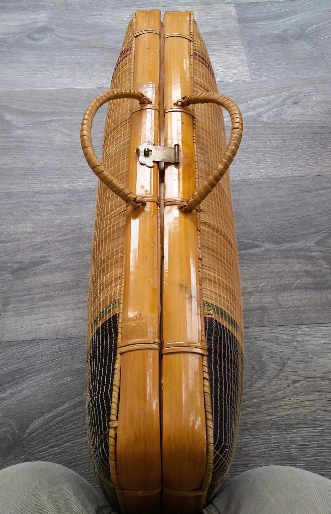 Jaren 70 Japanse Handtas Handkoffer Koffertje BENTO Model, Ophalen of Verzenden