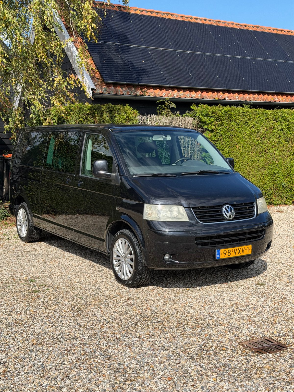 Volkswagen T5 Caravelle 2.5D 128KW DC 4MOTION, Zwart, Volkswagen, Zwart, Vierwielaandrijving