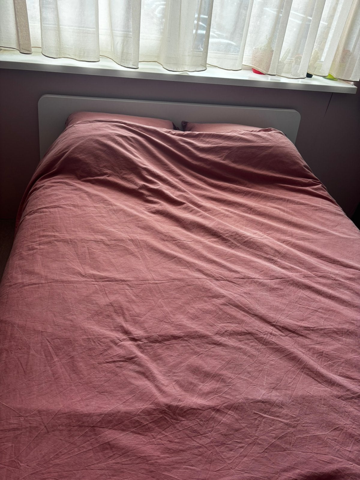 Te koop aangeboden Bed, Ophalen of Verzenden, Zo goed als nieuw, Tweepersoons