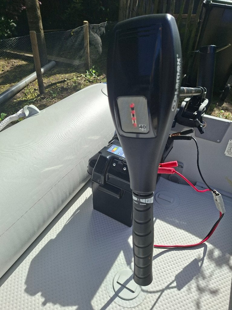 Talamex TM 40 Fluistermotor - complete set, Ophalen, Gebruikt, Motor en Techniek