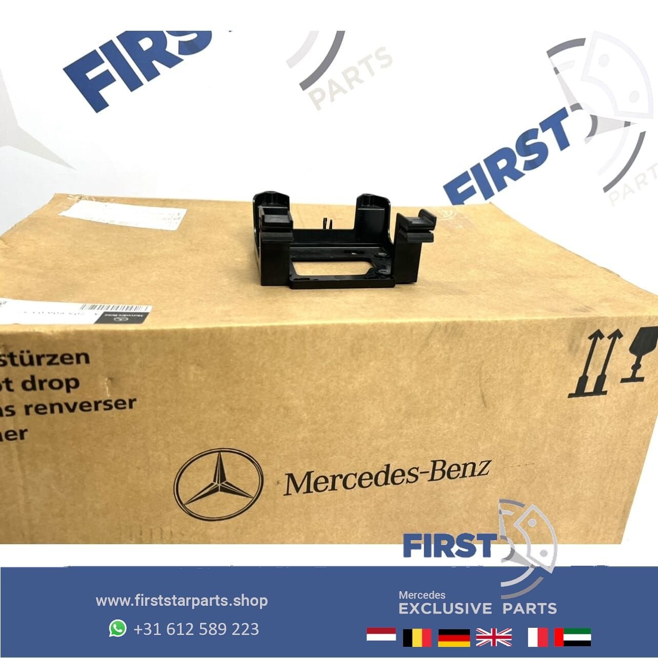 W205 C205 C63 AMG FRONT RADAR HOUDER Mercedes C Klasse 2018-, Gebruikt, -, Ophalen of Verzenden, -