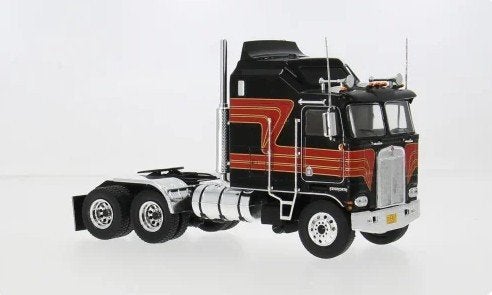 Kenworth K100 Aerodyne 1976 Zwart/Rood van IXO Trucks 1:43, Overige merken, Nieuw, IXO Trucks, Ophalen of Verzenden