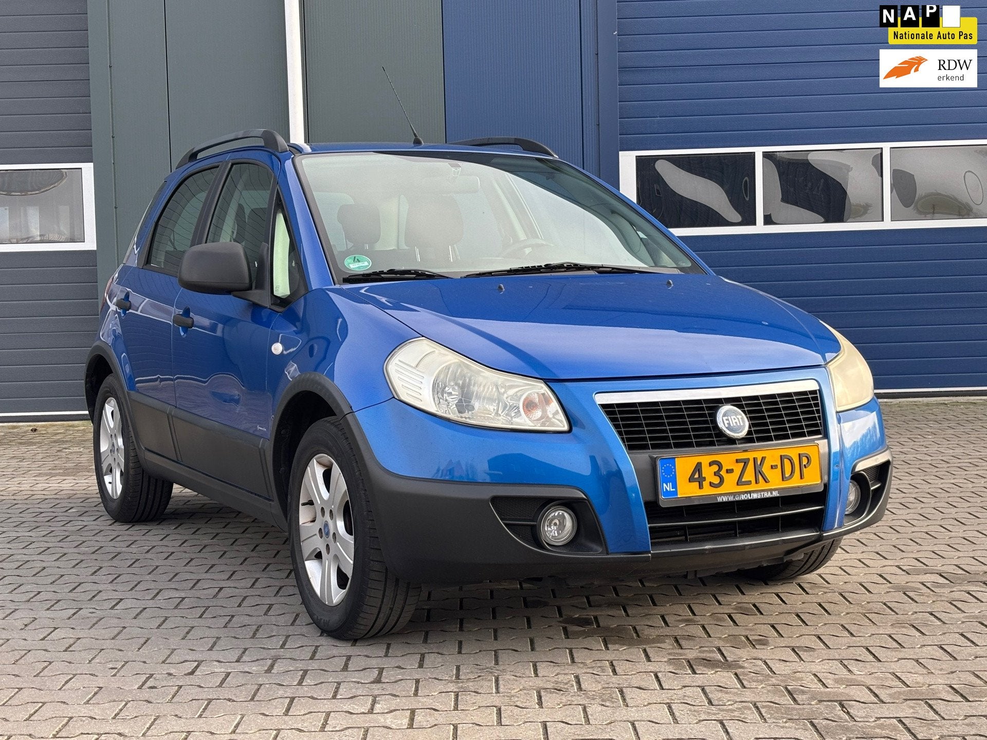 Fiat Sedici 1.6-16V Dynamic | Nieuwe APK + "153.000 KM" N.A., Voorwielaandrijving, 15 km/l, Gebruikt, 4 cilinders