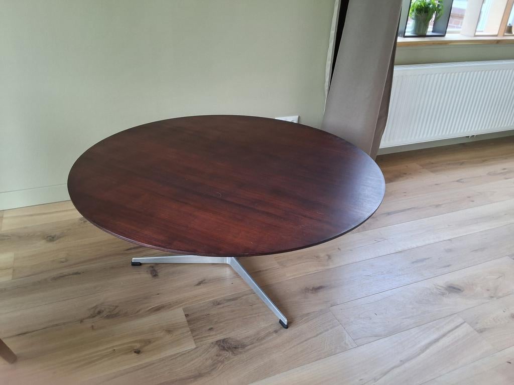 Fritz Hansen Salontafel Vintage Deens 60-70 jaren, Huis en Inrichting, Tafels | Salontafels, Gebruikt, 50 tot 100 cm, Vintage Deens Design