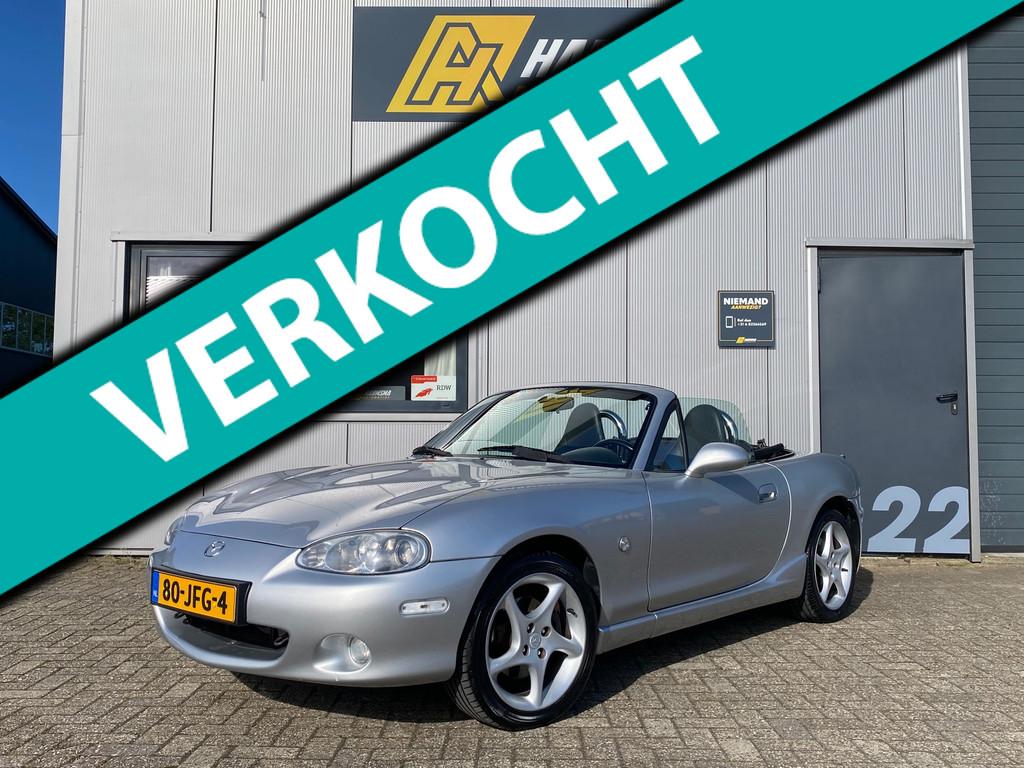 Mazda MX-5 1.8 SVT Exclusive | Torsen | Bilstein |6bak, Achterwielaandrijving, Gebruikt, Zwart, Cabriolet