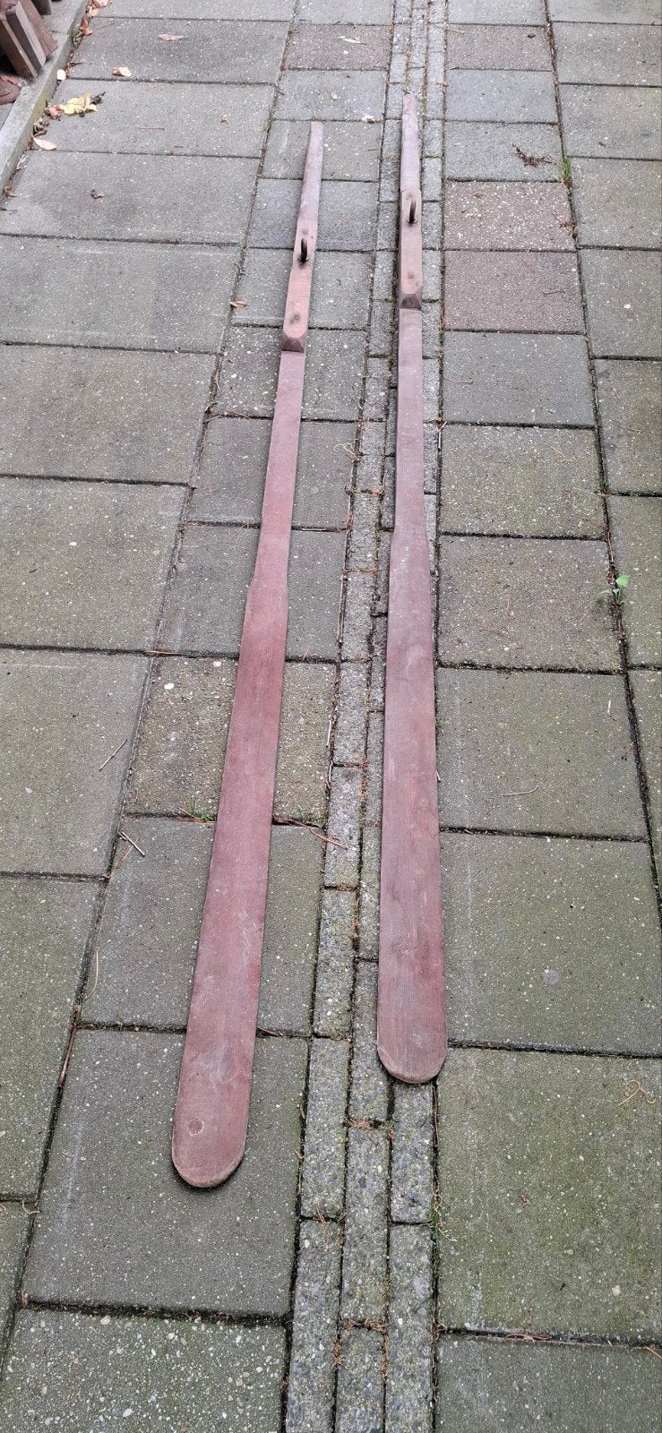 Houten Roeispanen - Set van 2, Ophalen, Gebruikt, Enkelbladige peddel