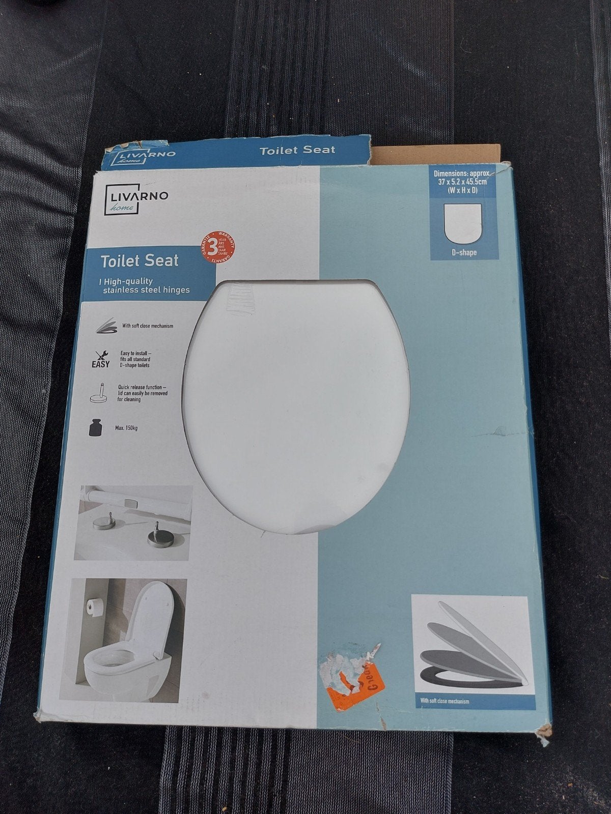 Livarno soft close wc bril nieuw in doos, Ophalen of Verzenden, Nieuw, Toilet
