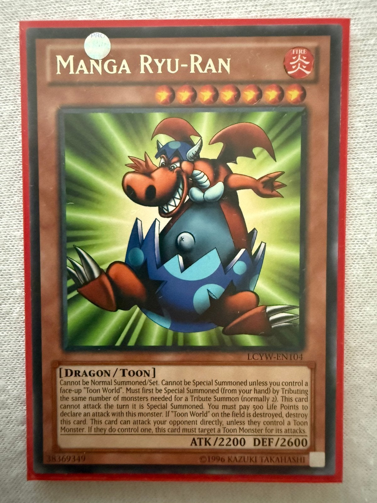 Manga Ryu-Ran yugioh, Verzenden, Nieuw, Losse kaart