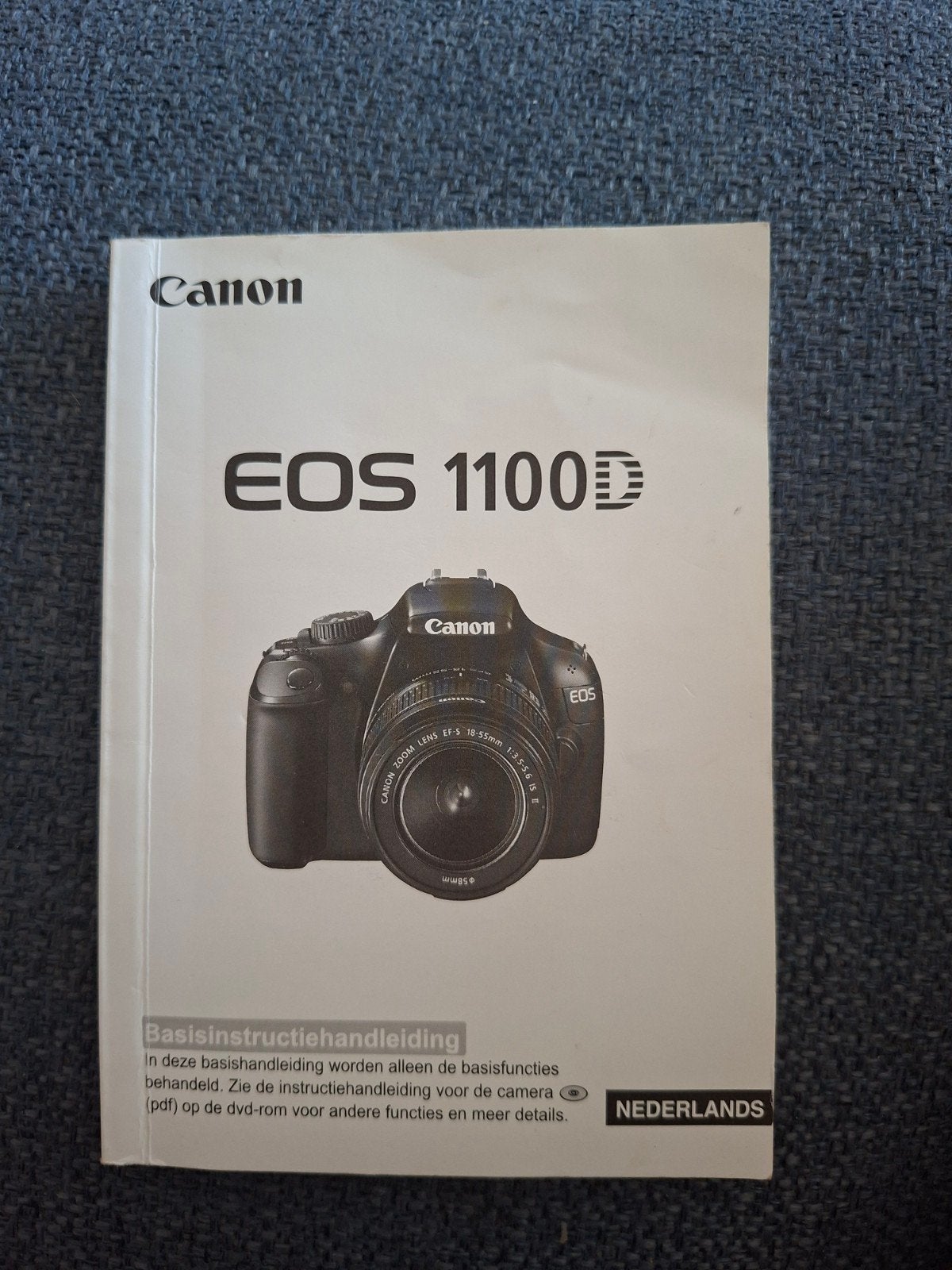 Canon EOS 1100D Handleiding en Software DVD's, Ophalen of Verzenden, Accessoire