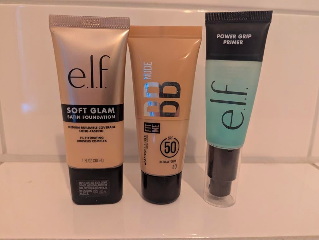 Diverse make up - E.L.F. en Maybelline., Ophalen of Verzenden, Gehele gezicht, Camouflage
