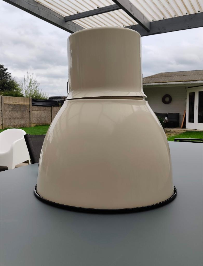 Hektar lamp 46cm (18"), Ophalen, Zo goed als nieuw, Metaal, Minder dan 100 cm