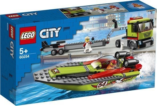 Lego 60254 City Race Boat Transporter nieuw sealed, Ophalen, City, Nieuw, Complete set