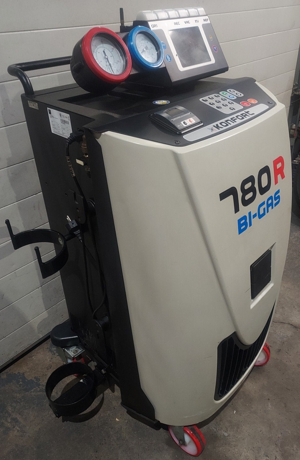 Texa 780R Bi-Gas R134a en R1234yf in 1 airco machine, Ophalen