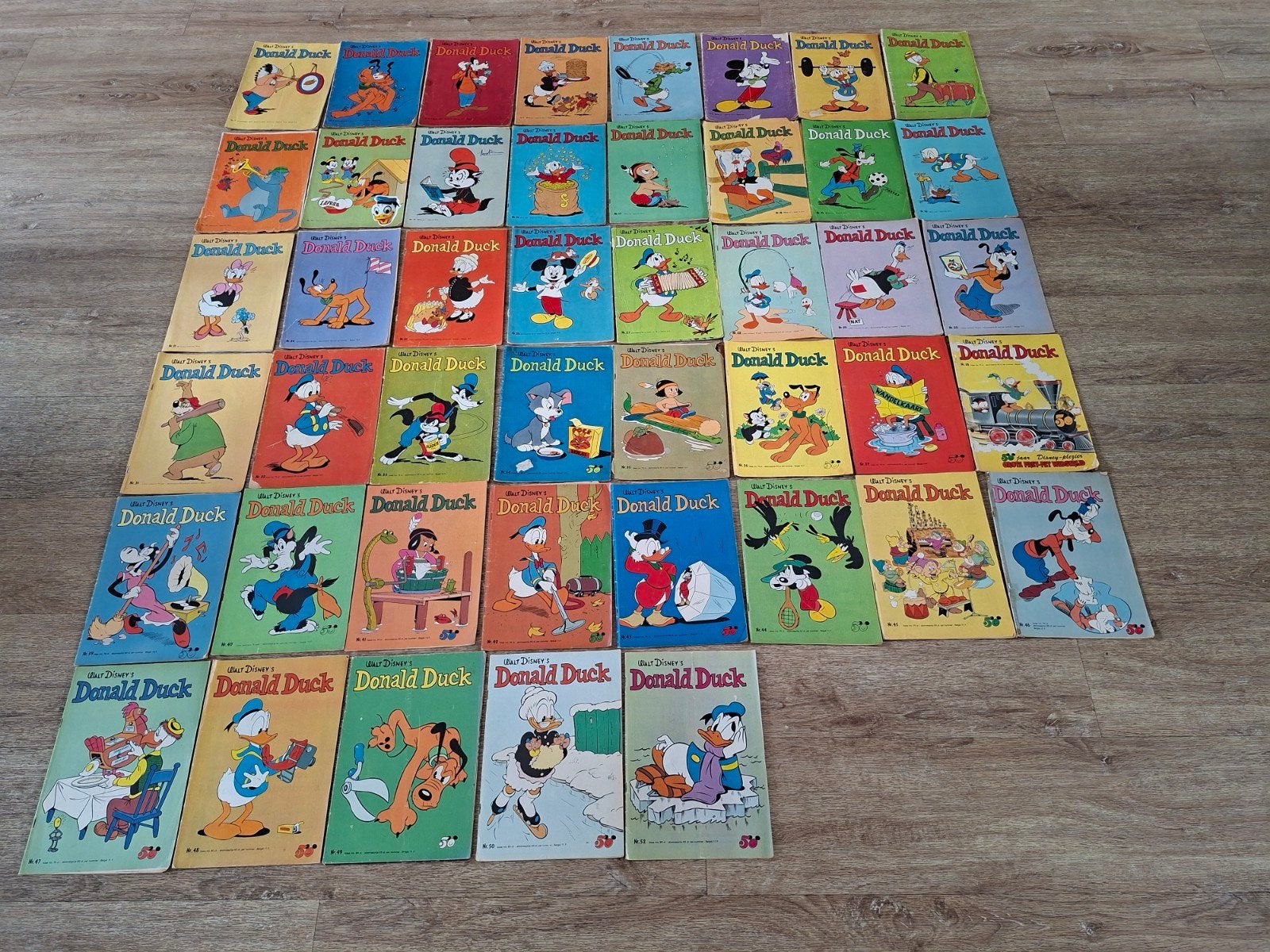 Donald Duck weekbladen jaargang 1973, Boeken, Stripboeken, Gelezen, Meerdere stripboeken, Ophalen of Verzenden