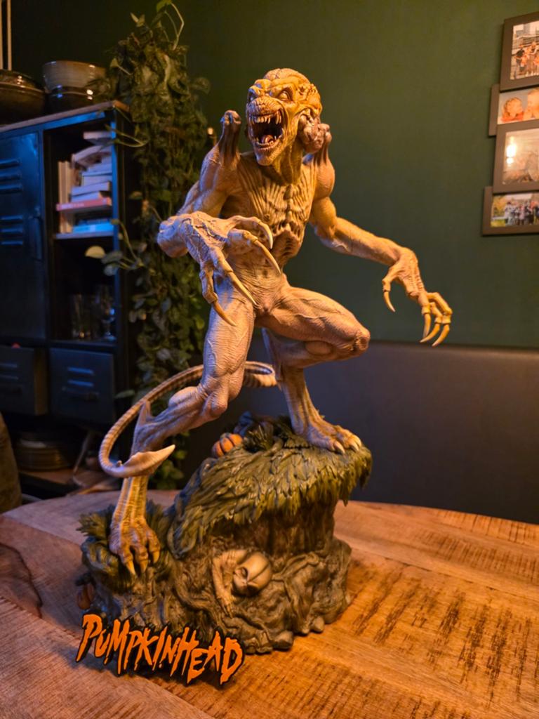 PCS Pumpkinhead Exclusive 1/4 Statue Figure ZONDER DOZEN!, Ophalen, Zo goed als nieuw, Actiefiguur of Pop