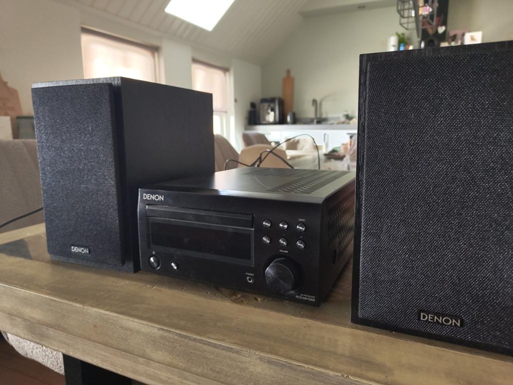 Denon RCD-M41DAB Microset met speakers, Ophalen