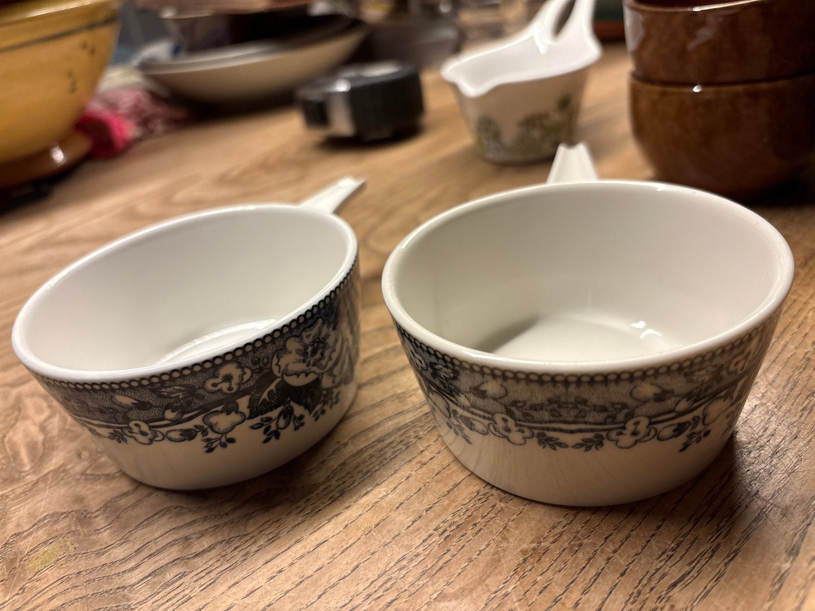 2 Royal Sphinx Maastricht Ovenware schaaltjes 9 cm, Antiek en Kunst, Ophalen