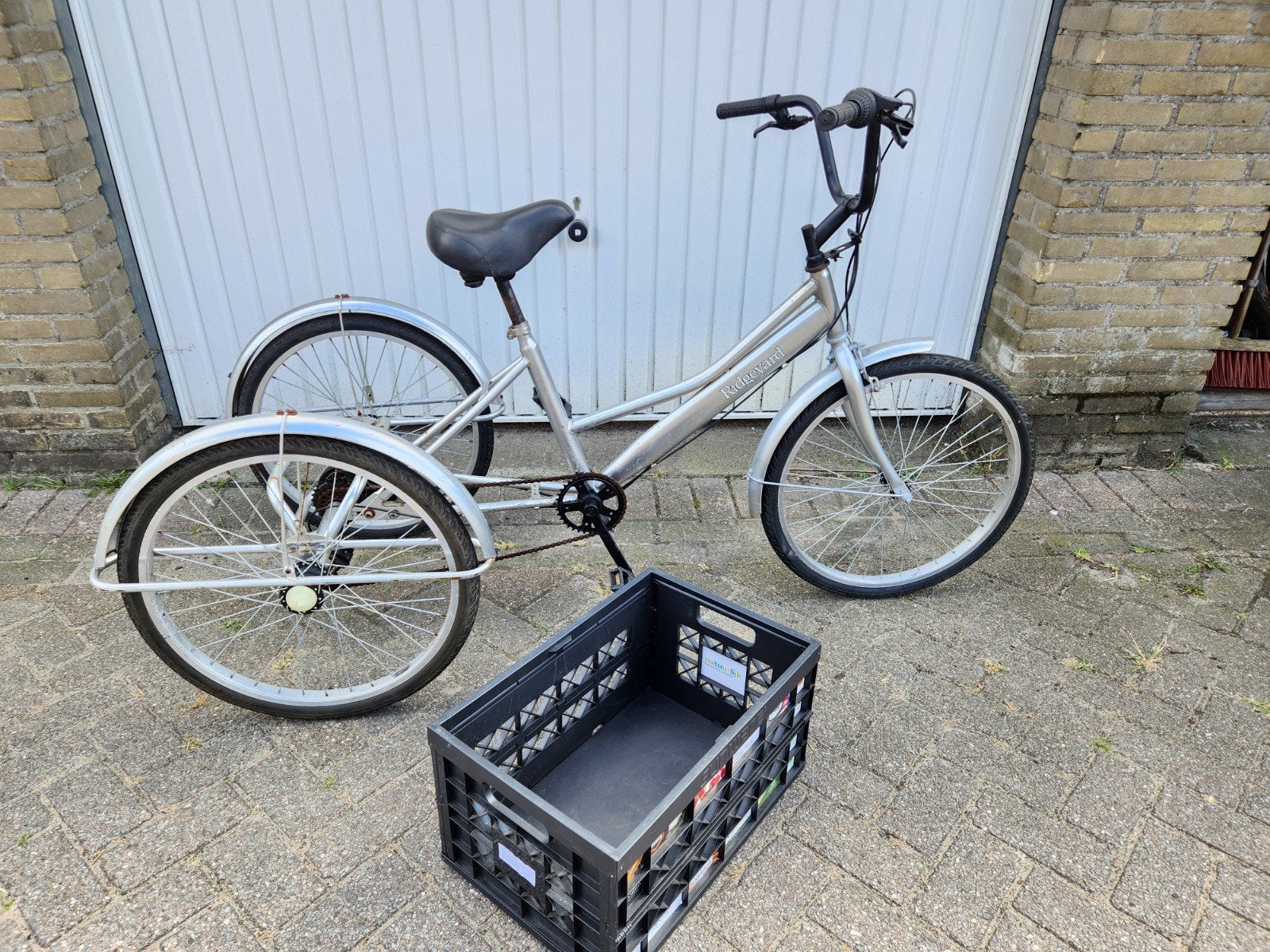 VERKOCHT | Ridgeyard 3wiel driewiel damesfiets 6v, Ophalen of Verzenden, Gebruikt, Velgrem, Ridgeyard