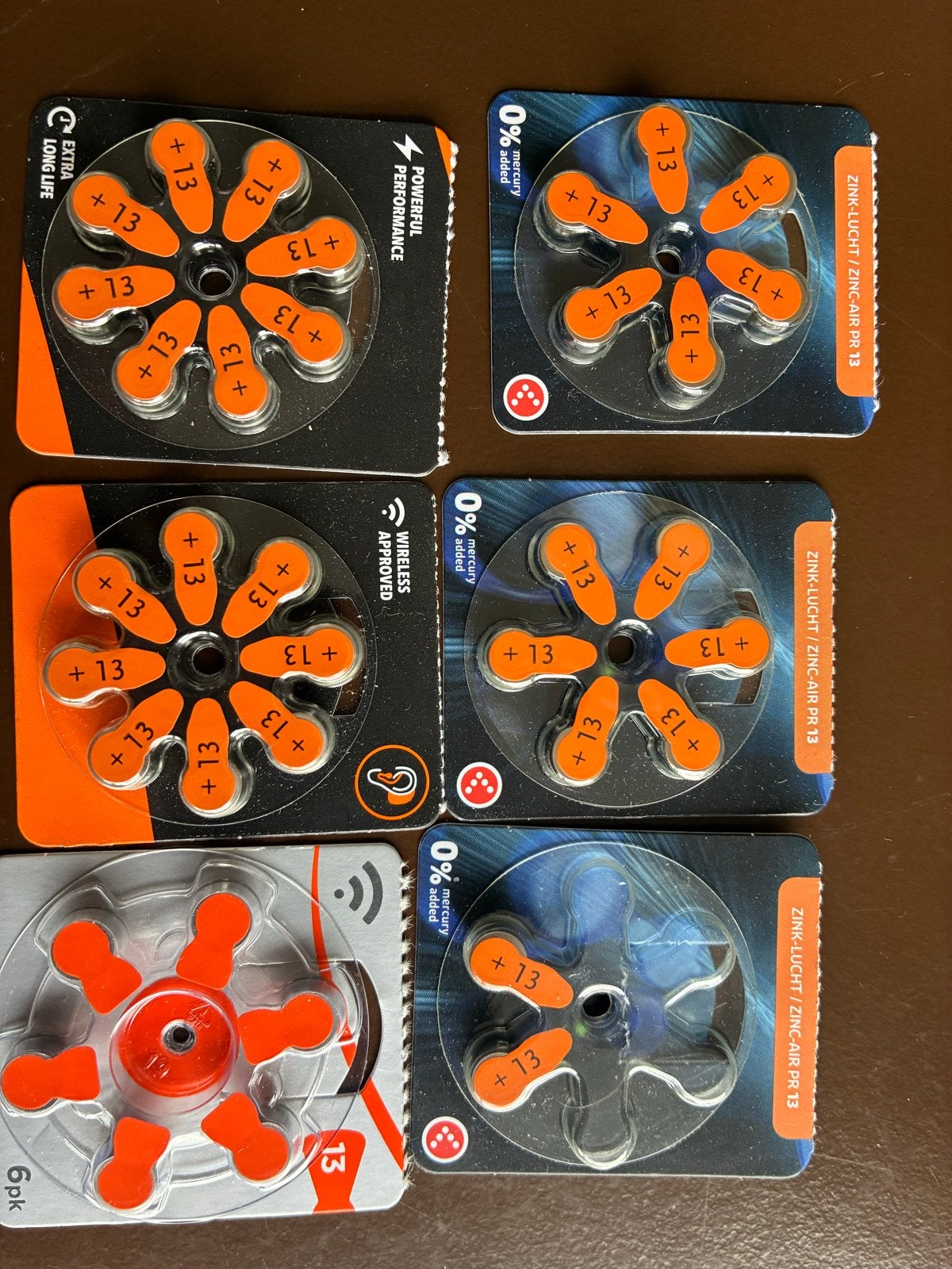 Hoortoestel knop oranje, Ophalen of Verzenden, Nieuw