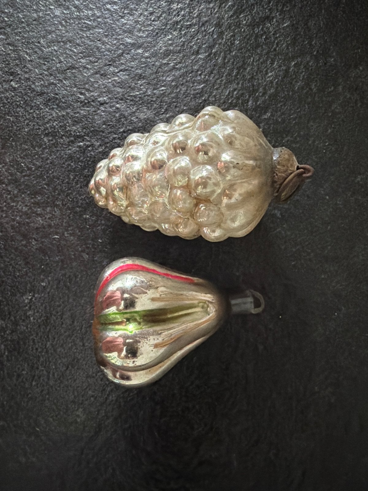 Vintage Kerstballen - Kegel en Peer, Ophalen of Verzenden