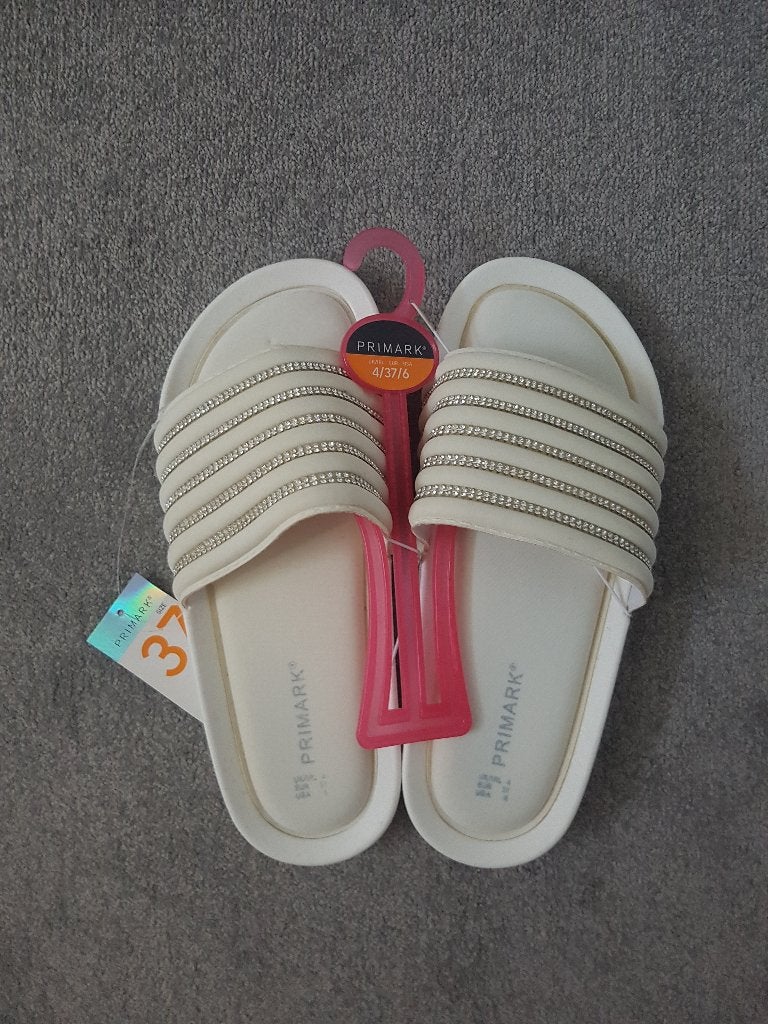 Slippers, Slippers, Wit, Nieuw, Ophalen of Verzenden