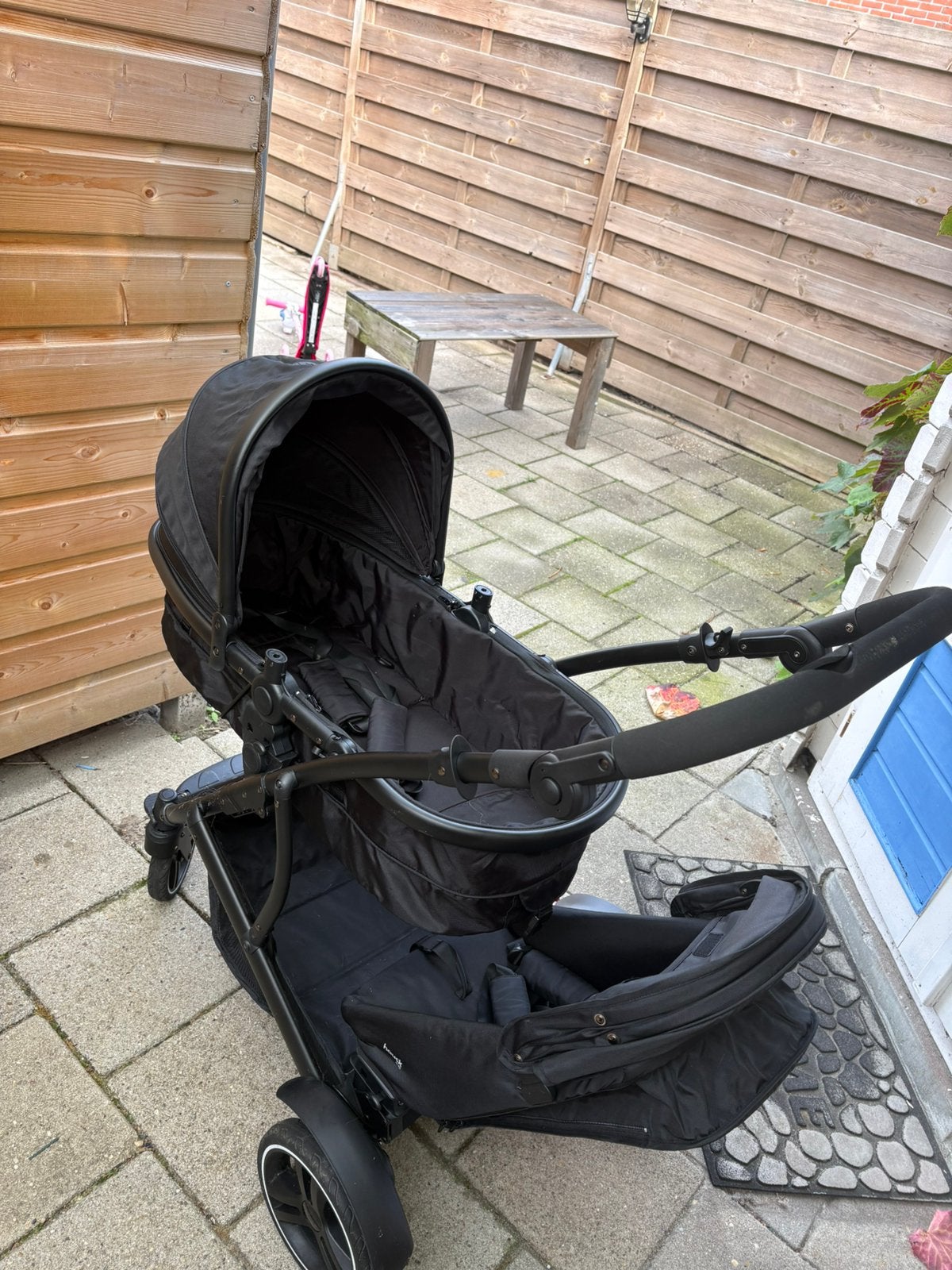 Kinderwagen met extra zitje dreumes, Ophalen, Gebruikt, Combiwagen, Overige merken