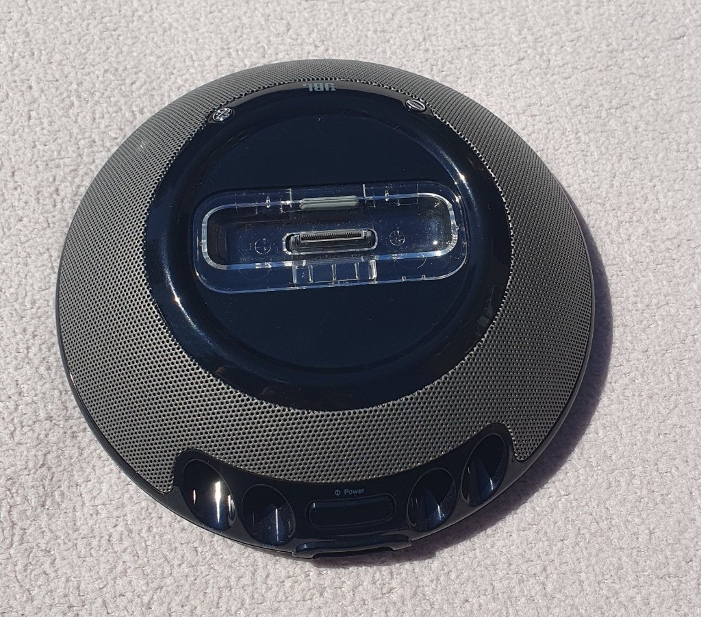 JBL on stage micro iPod docking - speaker systeem, Audio, Tv en Foto, Luidsprekers, AUX-ingang, JBL, Ophalen of Verzenden, Zo goed als nieuw