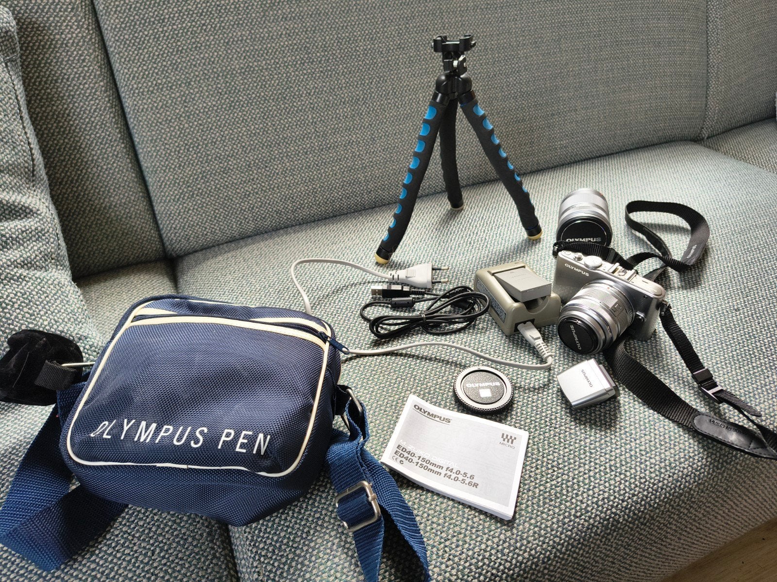 Olympus PEN Lite E-PL3 - Complete set met extra lens en flit, Ophalen of Verzenden, Zo goed als nieuw, Spiegelreflex, Olympus