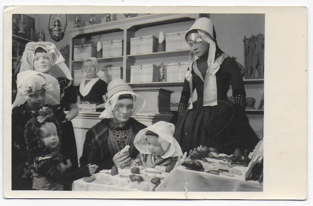 Middelburg Banketbakkerswinkel Oude Ansichtkaart ( B4110), Ophalen of Verzenden, 1960 tot 1980, Ongelopen, Zeeland