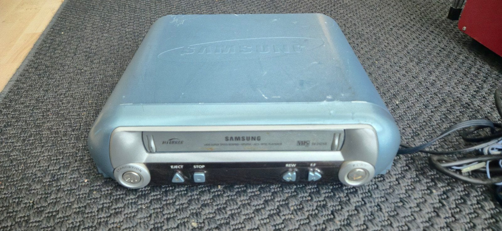 Samsung vhs videorecorder zonder afstandsbediening, Ophalen of Verzenden, Gebruikt, VHS-speler of -recorder