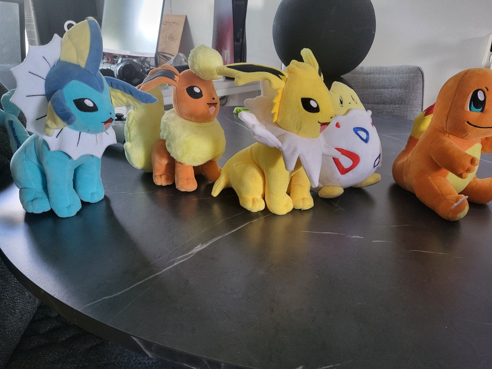 Officiële Pokémon knuffels, eevee evos, Charmander, Togepi, Kinderen en Baby's, Speelgoed | Knuffels en Pluche, Zo goed als nieuw