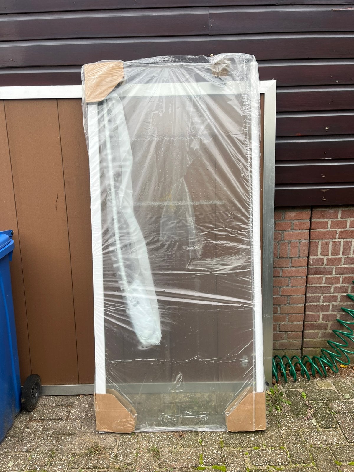 Te koop douchewand, Ophalen, Overige typen, 50 tot 100 cm, Zo goed als nieuw