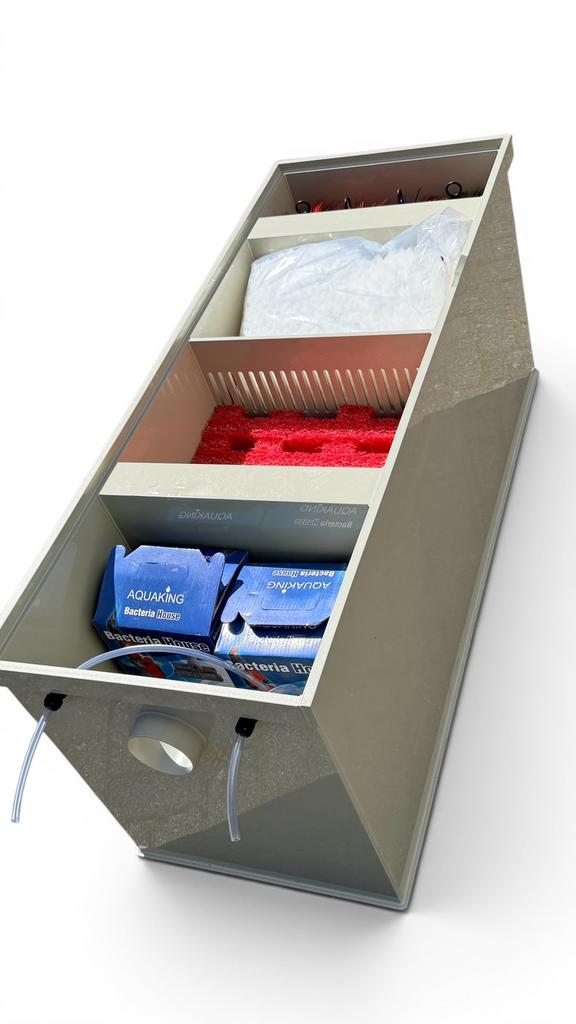 4 kamerfilter vijverfilter bewegend bed japanse matten 50m3, 5384sg, Heeschkoi, Nieuw, Ophalen of Verzenden