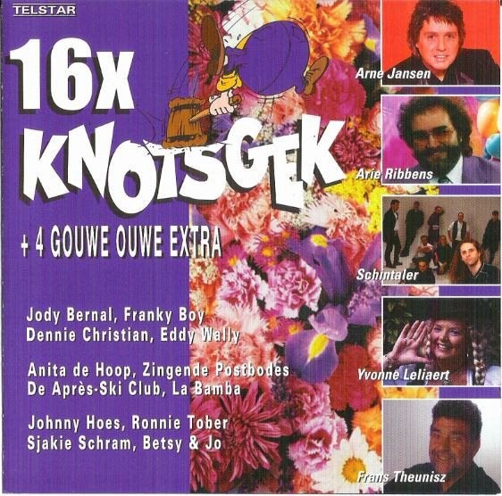 16 X Knotsgek + 4 Gouwe Ouwe Extra, Ophalen of Verzenden, Zo goed als nieuw, Levenslied of Smartlap