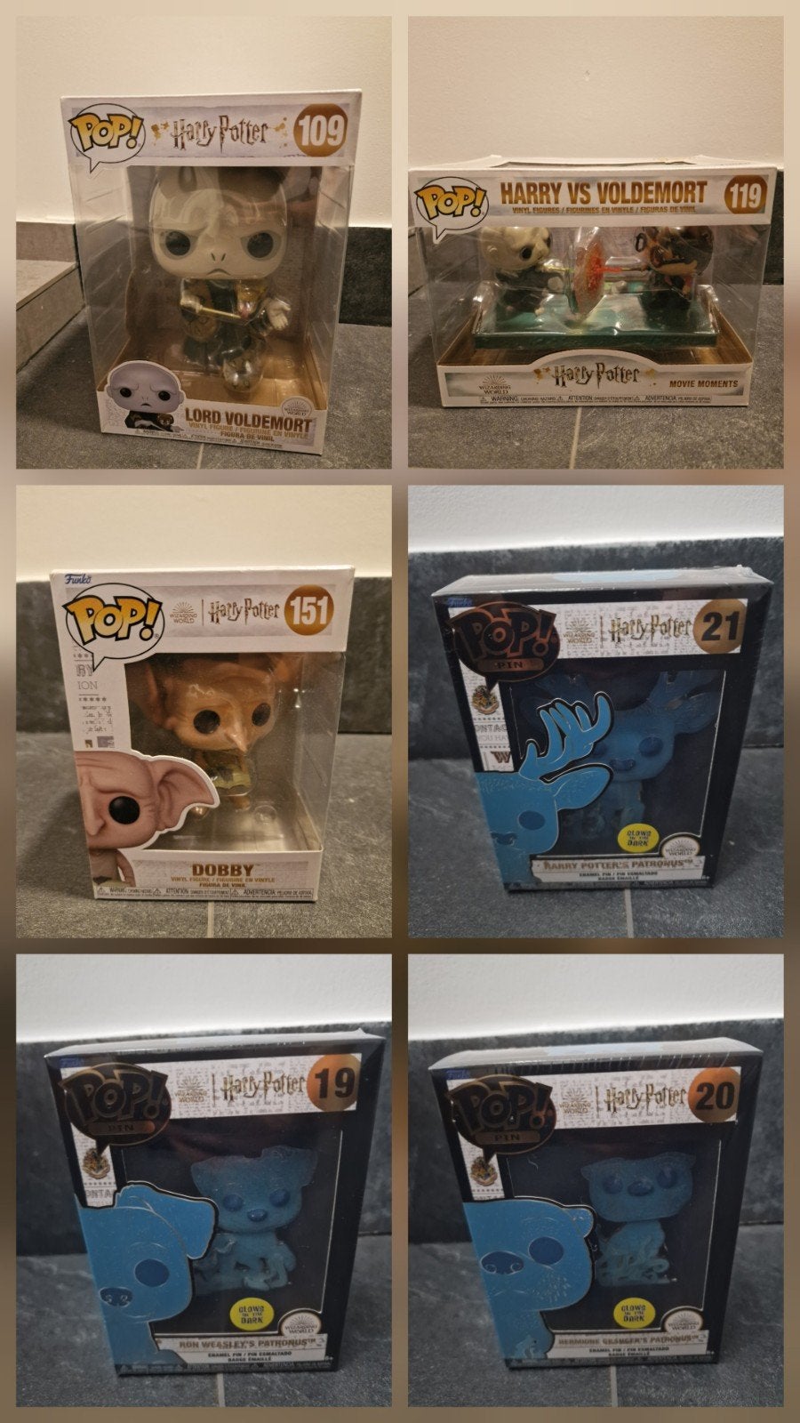 Harry Potter Funko Pop! Collectie (6 stuks), Ophalen of Verzenden