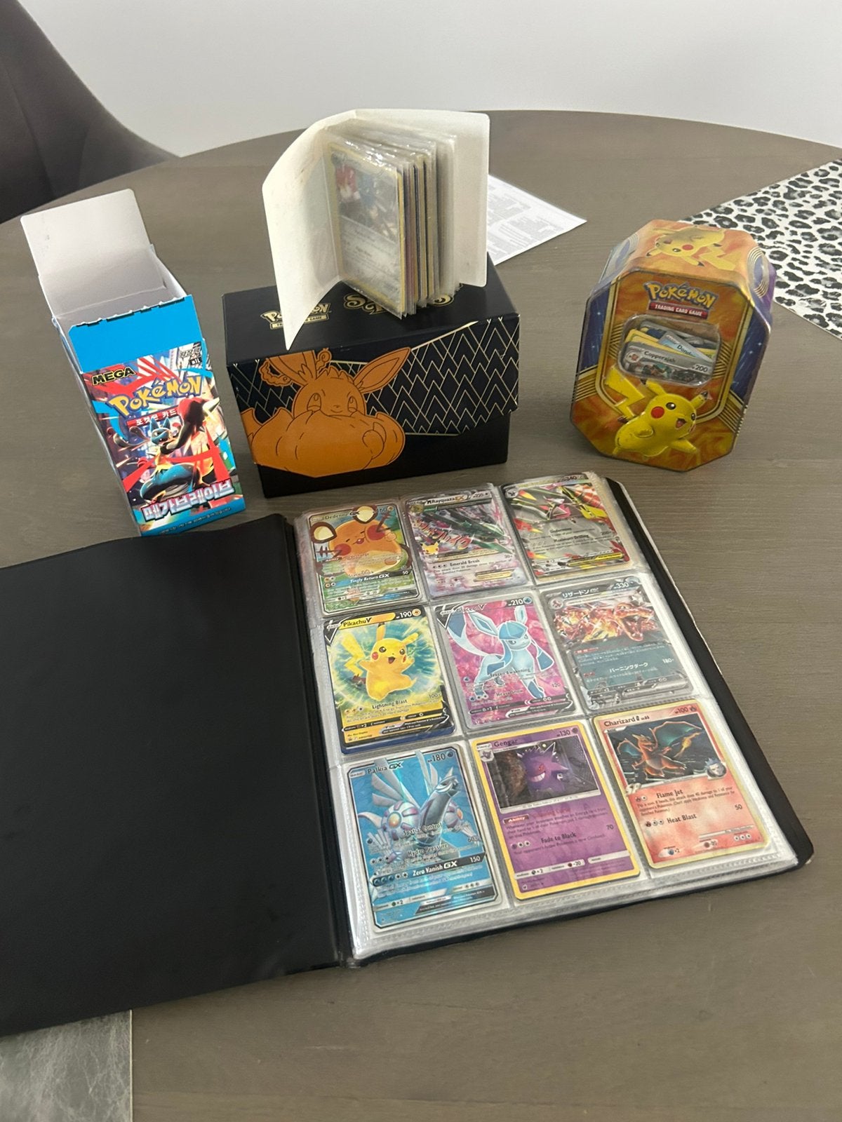 Enorme pokemon verzameling, Ophalen of Verzenden, Nieuw, Losse kaart, Foil