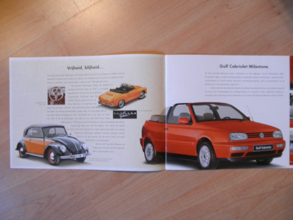 Brochure Volkswagen Milestone collection, Ophalen of Verzenden, Zo goed als nieuw, Volkswagen