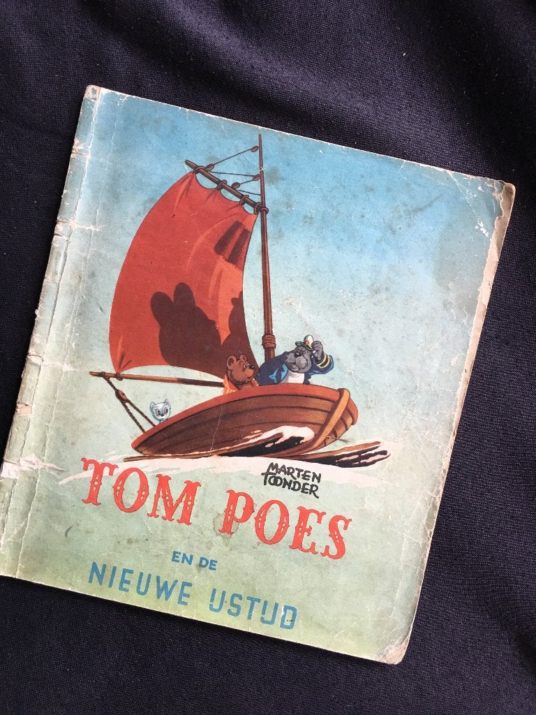 Maarten Toonder, Tom Poes en de nieuwe ijstijd ca. 1947, Eén stripboek, Ophalen of Verzenden, Gelezen