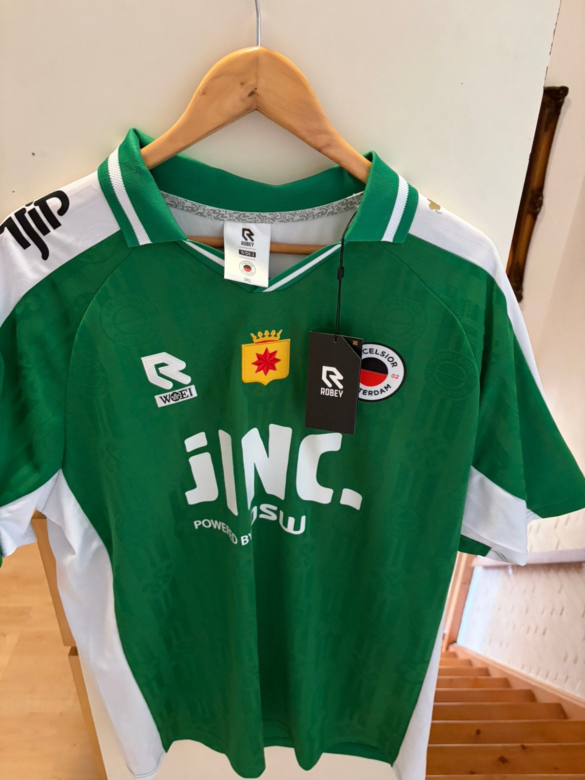 Excelsior woei shirt, Groter dan maat XL, Ophalen, Zo goed als nieuw, Shirt