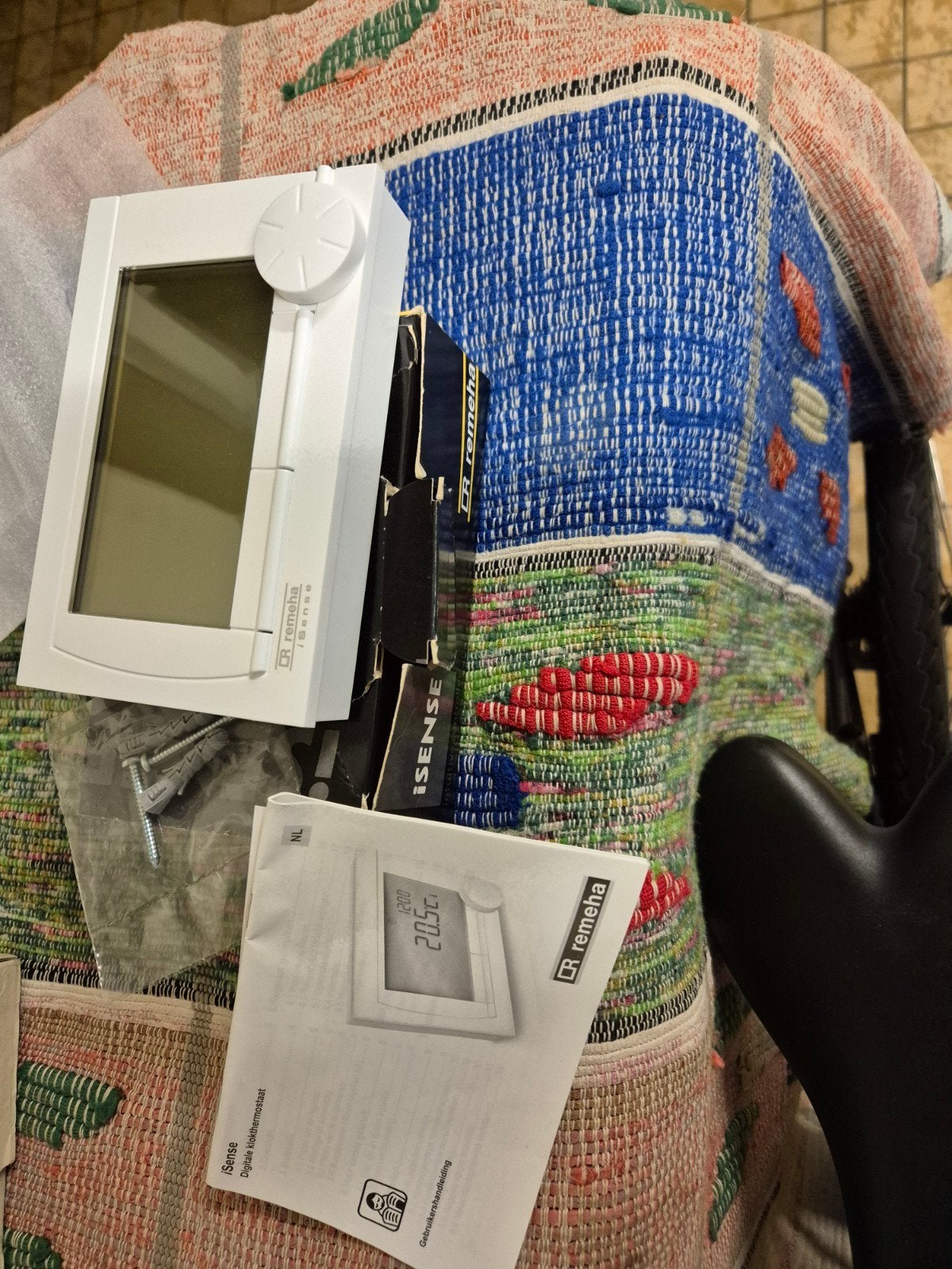 Remeha iSense Digitale Klokthermostaat - Nieuw in Doos, Doe-het-zelf en Verbouw, Ophalen of Verzenden, Slimme thermostaat, Nieuw