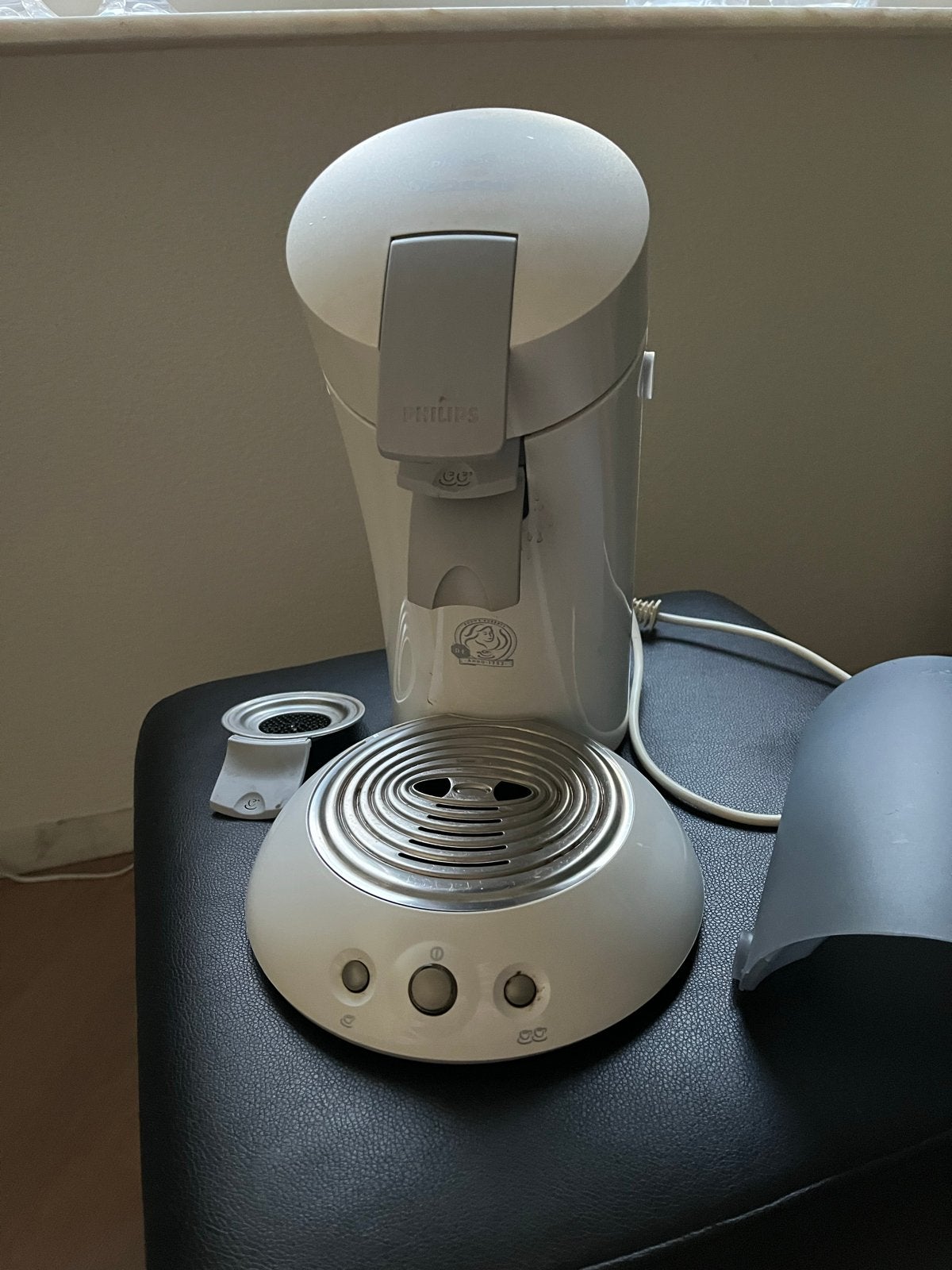 Philips Senseo Koffiezetapparaat Wit - Goede Staat, Koffiemachine, Ophalen of Verzenden, Zo goed als nieuw, 2 tot 4 kopjes