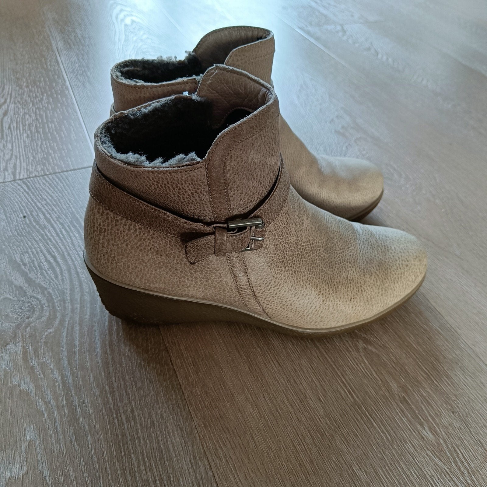 Laarsjes Ecco maat 40, Ophalen of Verzenden, Zo goed als nieuw, Zwart, Sneakers of Gympen