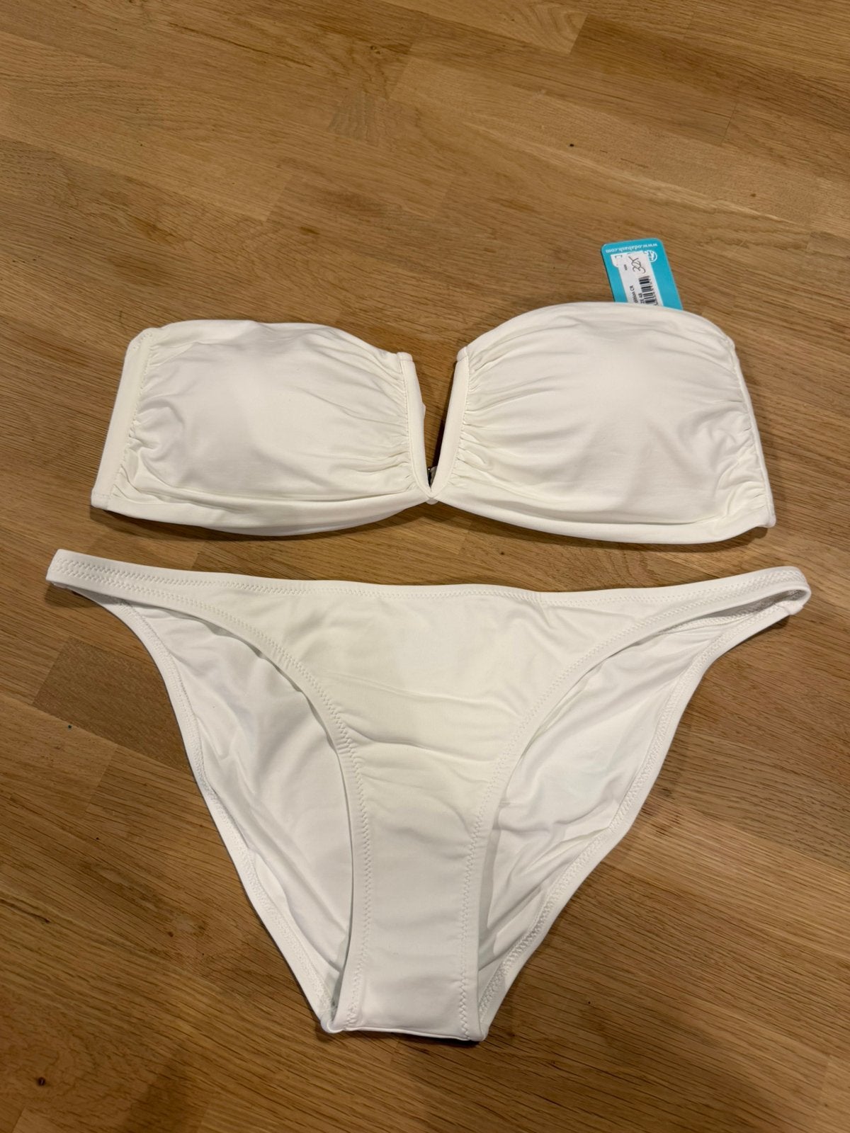 Melissa Odabash bikini 42/ XL NIEUW!! Nieuwprijs €325, Ophalen of Verzenden, Nieuw, Wit, Bikini