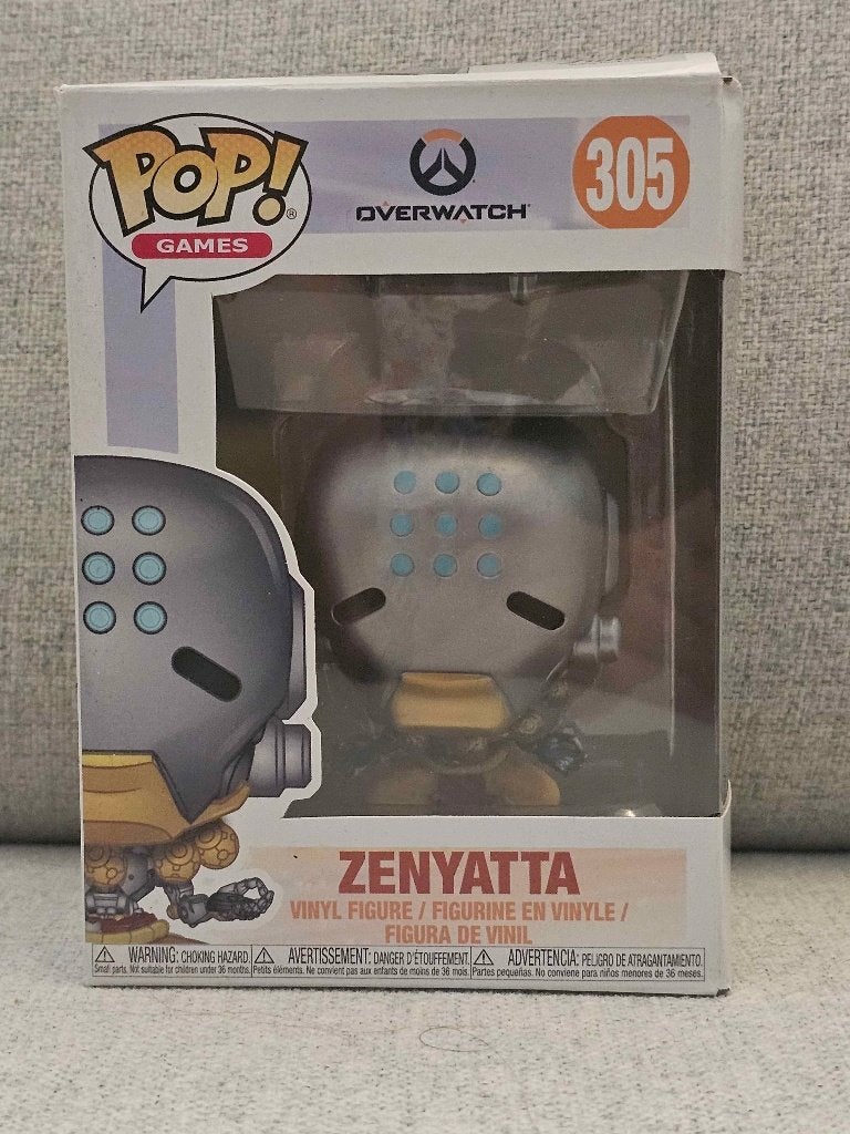 Funko Pop! Overwatch Zenyatta - 305, Ophalen of Verzenden, Zo goed als nieuw