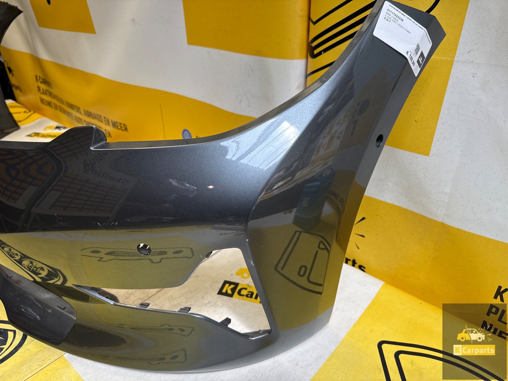 Voorbumper BMW 3 Serie G20 G21 4xPDC 51117422239 bumper, Info@fabrikant.eu, Ophalen of Verzenden, Bumper, BMW