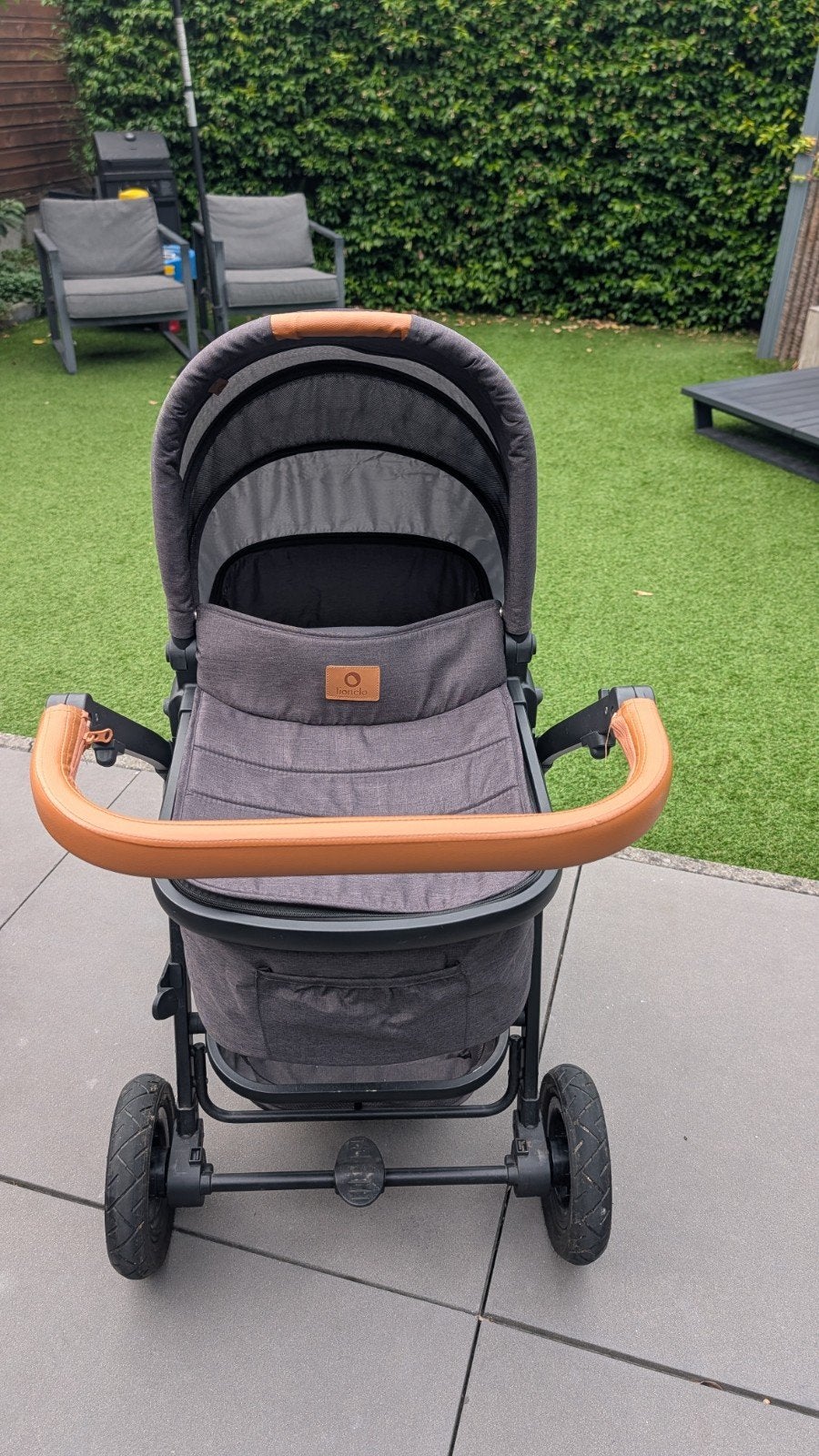 LIONELO Amber 3in1 combi Kinderwagen - reiswieg - autostoel, Gebruikt, Combiwagen, Met autostoeltje, Ophalen