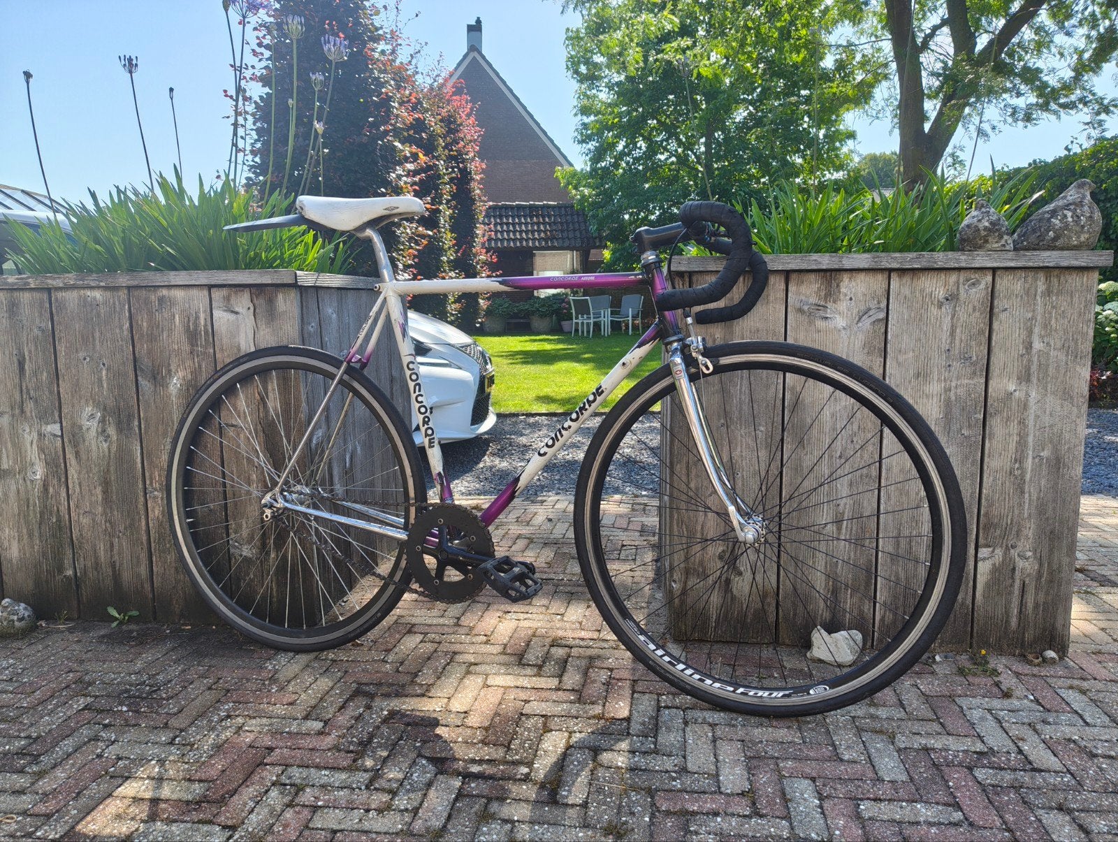 Vintage Racefiets Fixie/Fixed Gear/Singlespeed Concorde, Fietsen en Brommers, Gebruikt, 53 tot 57 cm, Ophalen, Overige merken